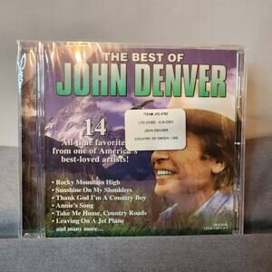 John Denver The Best Of CD 14 All-Time Favorites Country Hits-NEW-UNOPENED